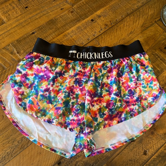 Chicknlegs Colorful Tie-Dye Shorts - Picture 1 of 1